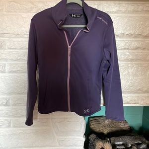 Under Armour jacket. Dark and light purple. Size S.